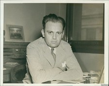 1939 Judge Wesley Mcafee Husband Of Alice Appears In Tax Court Courts 7X9 Photo