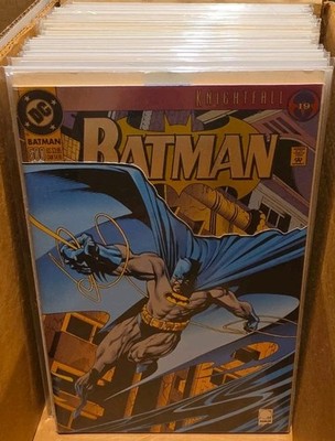 BATMAN #500-549 (DC) KNIGHTFALL/ GLOW IN DARK/ FULL RUN OF 50 COMICS/ VF-NM 