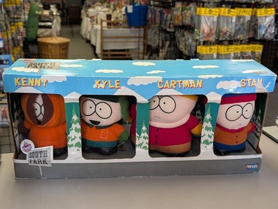 Vintage 1998 Fun4All South Park Figures   Complete Set: Cartman Kyle Kenny Stan
