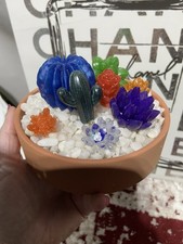Handmade Epoxy Resin Succulent Garden Table Decor