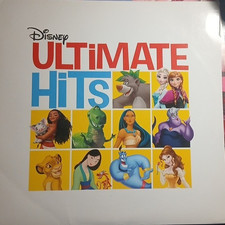 Disney Ultimate Hits Yellow Colored Vinyl LP Record 12" Soundtrack Walt Disney