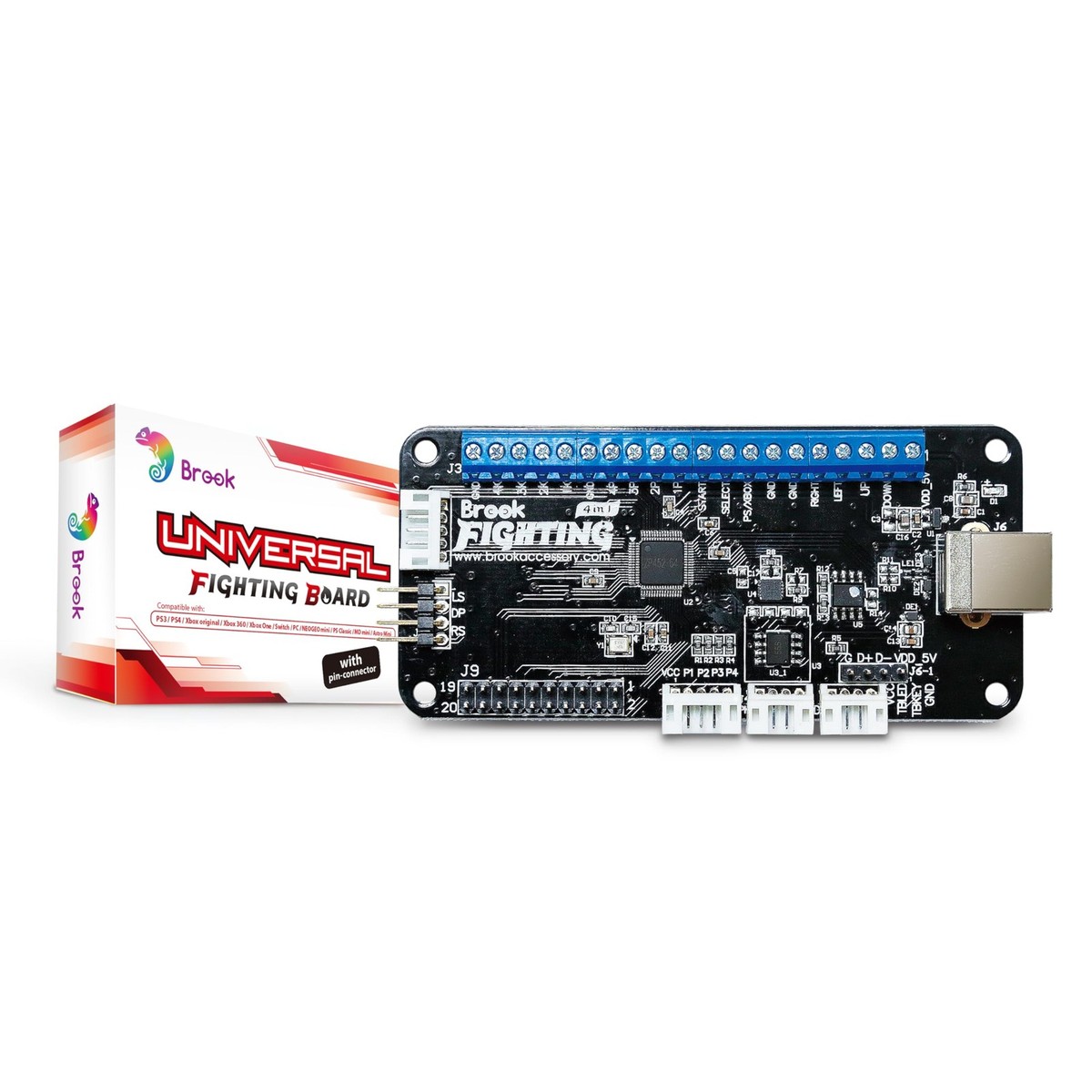 Brook Universal Fighting Board UFB アケコン Brook Universal Fighting Board UFB - Pre-Installed Header Version