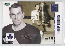 2003-04 Parkhurst Original Six Toronto Maple Leafs Captains Syl Apps #75 HOF 0f8