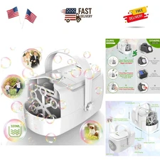 Professional Bubble Maker: 18000+ Colorful Bubbles for Indoor & Outdoor Joy