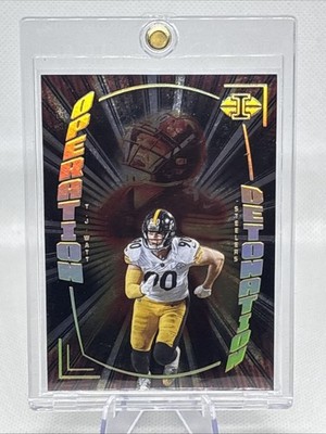 2022 Panini Illusions Operation Detonation T.J. Watt  Black /50 Steelers NM+