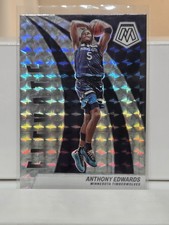 Anthony Edwards 2023-24 Elevate Mosaic Prizm/24-25 Select Retail Base 2 Card Lot