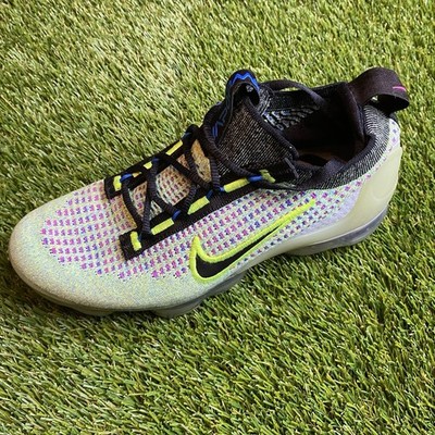 Nike Air Vapormax 2021 FK Volt Blue Youth Size 4Y Sneakers Shoes DX3367-700