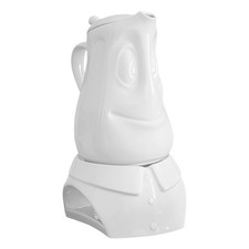 FIFTYEIGHT Kannenset 2-tlg. Kanne + Stövchen weiß Kaffeekanne Teekanne