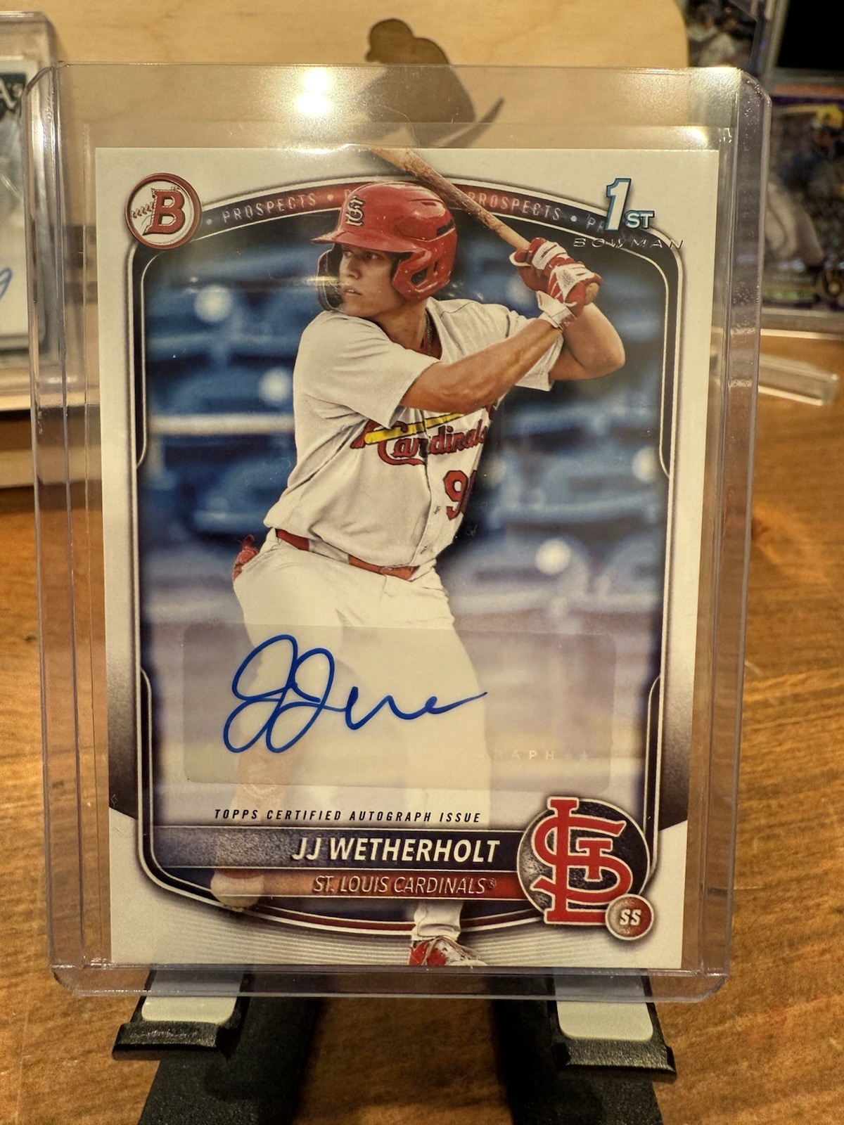 2025 Bowman JJ Wetherholt 1st Auto