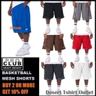 PRO CLUB Mens Mesh Basketball Shorts PROCLUB Heavyweight Jersey Gym Shorts S-7XL