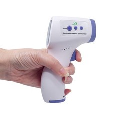 Contactless Infrared Laser Thermometer LCD Fever Alert Digital Forehead Reader