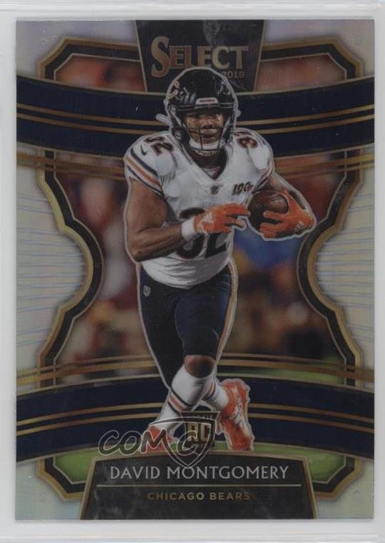2019 Panini Select Concourse Silver Prizm David Montgomery #27 0u56