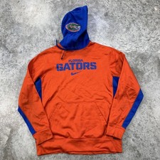 Florida Gators Hoodie Mens Medium NCAA Football Therma-Fit Nike Pullover