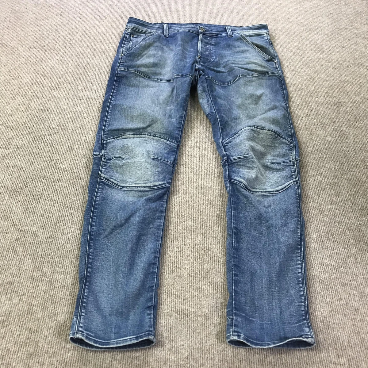 G-Star Denim Regular 34 Size Jeans for Men in 32 Inseam for sale 