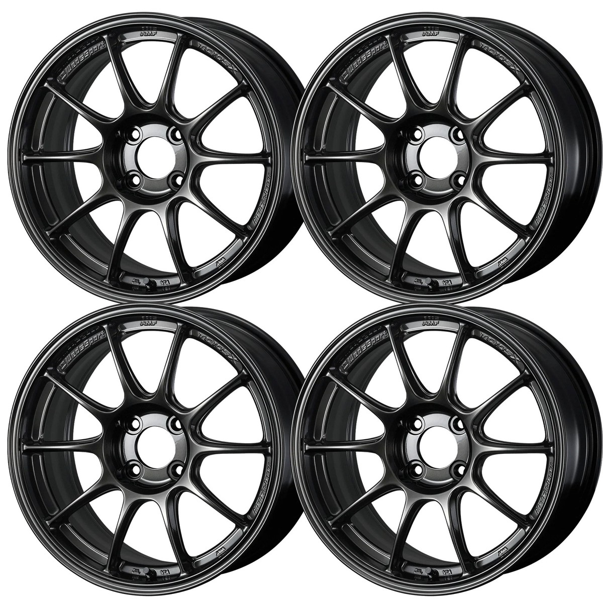 WEDS WEDSSPORT TC-105X Wheels 16x7.0J+43 4x100 EJ-Titan [Set of 4