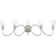 Livex Lighting 16575-91 Lansdale Bathroom Vanity Light Brushed Nickel