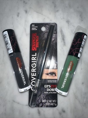 Covergirl Stranger Things For Eddie Eyeliner PH Transforming Lip Gloss 120 130