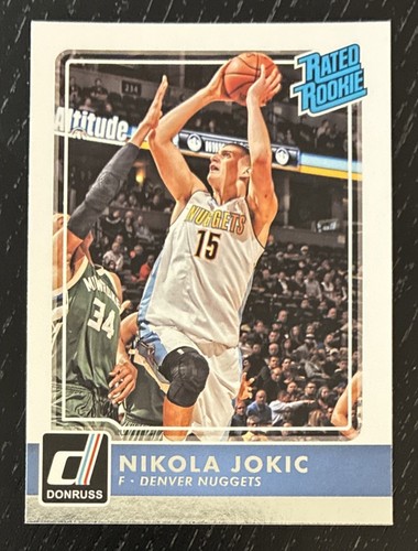 Nikola Jokic #215 2015 Panini Donruss card