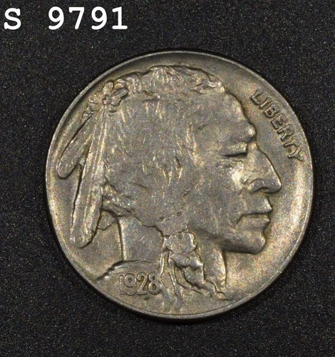 1928 Buffalo Nickel "AU+" *Free S/H After 1st Item*