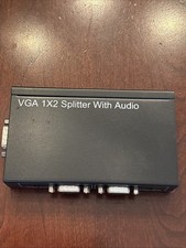 VGA 1x2 Splitter With Audio No Power Supply VGA-1X2-SPLITTER