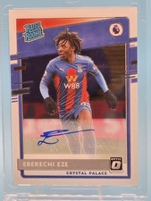 2020-21 Donruss Optic Soccer, Eberechi Eze RC Auto, /500, #7, Palace 🇬🇧