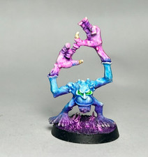Blue Horror of Tzeentch - classic metal - Studio Painted - Daemon Warhammer 40K