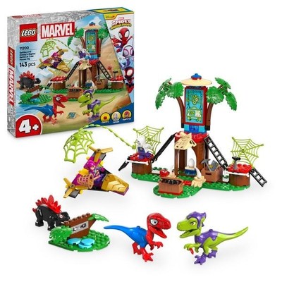 LEGO Marvel Showdown am Baumhaus: Spidey-Rex vs. Gobby-Raptor, Spidey und sei...