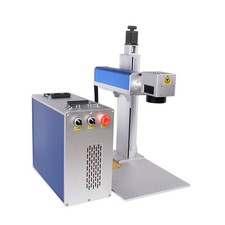 100W AutoFocus JPT M7 Mopa Fiber Laser Marking Machine Engraving Maker