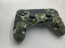 Sony Dualshock 4 CUH-ZCT2U Green Camouflage Wireless Controller For PS4