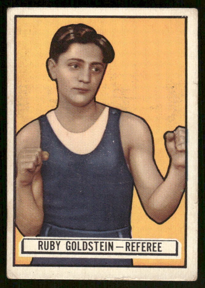 1951 Topps Ringside #46 Ruby Goldstein