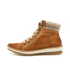 Rieker Damen Z4223 Boots Braun Leder Reißverschluss Stiefeletten EU 41