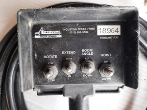 Liftmoore 18964 Truck Crane Pendant Remote Controller