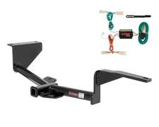 Curt Class 1 Trailer Hitch 1-1/4in Receiver And Wiring Harness Kit 11250-56157