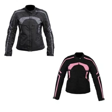 Women's Fulmer Rendezvous Jacket Motorcycle Coat w/ Armor & Conceal Carry Pocket