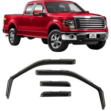 Custom Fit Rain Guards for Ford F150 2004-2014 SuperCab Window Deflectors