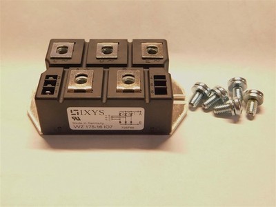 IXYS VVZ 175-16io7 167A 3 Phase Half Controlled Rectifier Bridge, B6HK