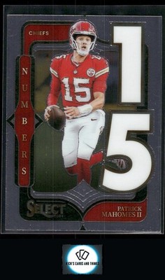 2024 Panini Select #9 Patrick Mahomes II Select Numbers