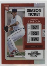 2022 Panini Chronicles Contenders Optic Holo Prizm Connor Seabold #10 0wp8