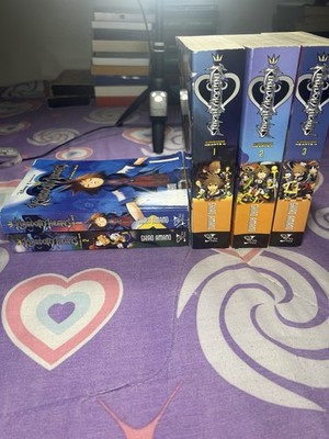 Kingdom Hearts 2 II Vol 1-3 Manga English Shiro Amano Yen Press + KH1 Final Mix
