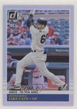 2019 Panini Donruss Retro 1985 Career Stat Line 10/134 Jake Cave #229 1b7