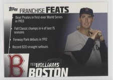 2019 Topps Franchise Feats Ted Williams #5 HOF sh7