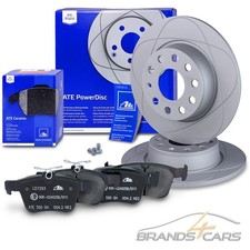 ATE POWERDISC BREMSSCHEIBEN Ø272 +CERAMIC BELÄGE HINTEN FÜR AUDI SEAT SKODA VW