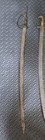 2x (34" & 36") Vintage Swords Made In India - 1 With Purple Velvet Sheath — photo 2