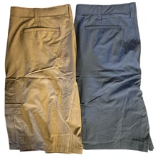 NEW!! Iron Co. Men's 4-Way Stretch Tech Shorts Variety #606A