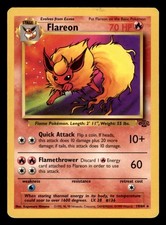 Flareon 19/64 Rare Jungle Pokemon Unlimited Moderately Played on eBay