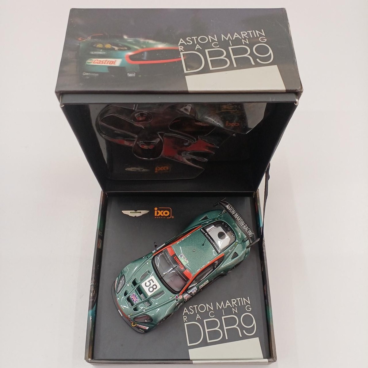 アストンマーチン DBR9 ミニカー 58号 Ixo Aston Martin Dbr9 58 Le Mans Minicar Lmm079 | eBay