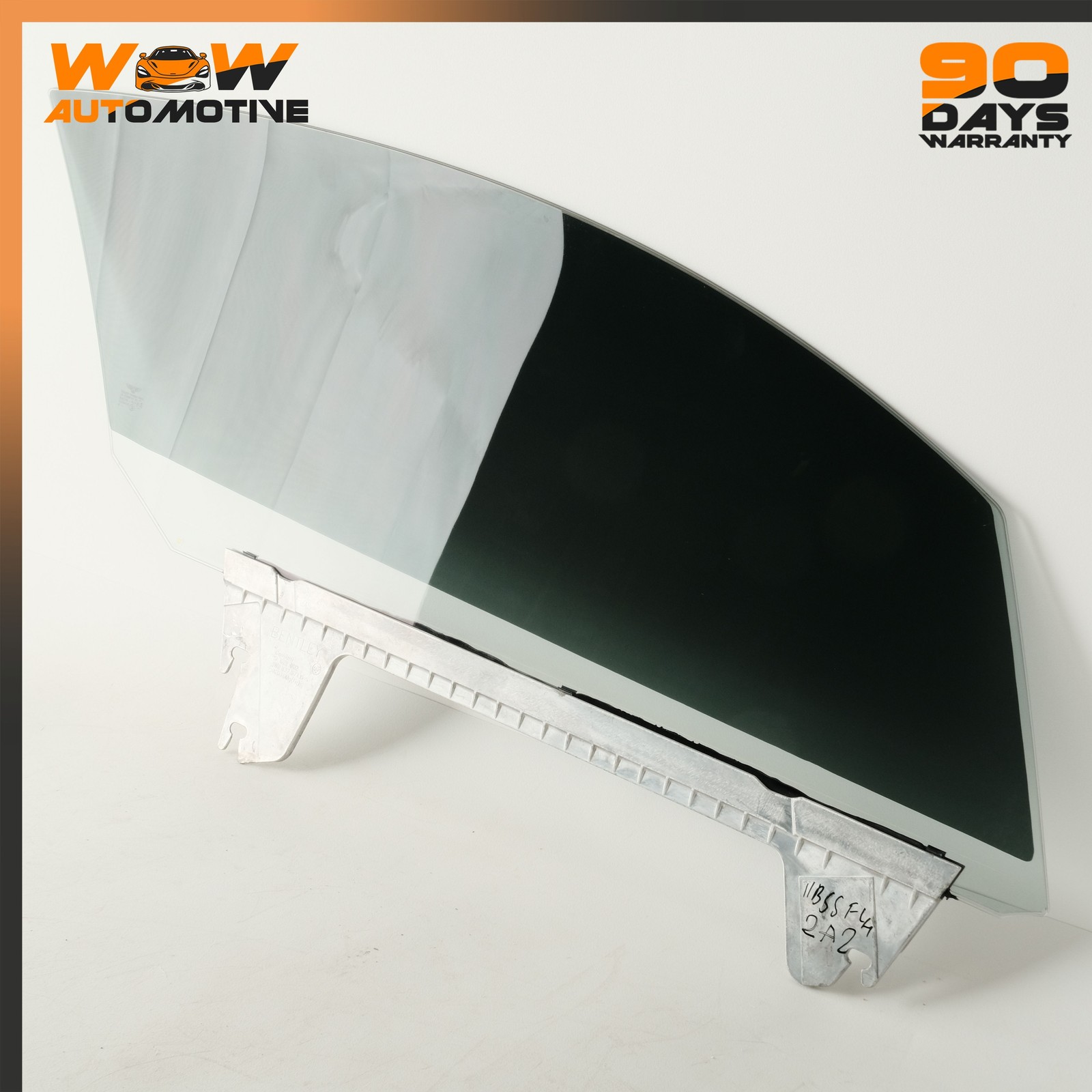 04-13 BENTLEY CONTINENTAL SUPERSPORTS GT LEFT DRIVER SIDE DOOR WINDOW GLASS OEM