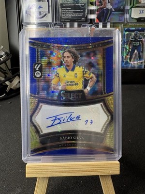 2024-25 Panini Select La Liga Soccer #SS-FS Fabio Silva Auto Blue Pulsar