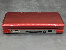 Nintendo 3DS Handheld- Flame Red New Battery/Charger/Top Screen Cover-32GBmemory