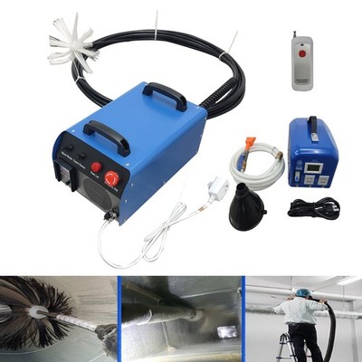 110V Air Duct Pipeline Cleaning Machine,0-1400r/min  Industrial Dust Collector